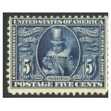 US Stamps #330 Mint HR with a hinge thin, 1907 Jam