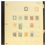 Italy Stamps on album and stock pages, includes a