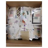Worldwide Stamps in various formats, a few thousan