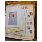 Worldwide Stamps on pages, a few thousand stamps i