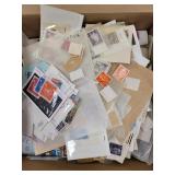 Worldwide Stamps in various formats, a few thousan