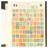 France Stamps on mix of pages, thousands of mint a