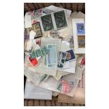 Worldwide Stamps Off-Paper Loose and in Glassines,