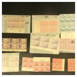 US Stamps 1920s-1940s Mint Blocks & Plate Blocks i