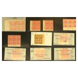 US Stamps 1920s-1940s Mint Blocks & Plate Blocks i