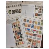 Russia Stamps on mix of pages, thousands of mint a