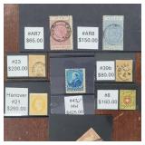 Worldwide Stamps Used Classics in mixed conditions