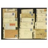 World War I & World War II Censor Covers, mostly w