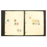 Hawaii Stamps Used group on 2 pages, 1880s-1900s i