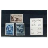 Argentina Stamps #470-72 Mint H