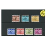 Guernsey Stamps #J1-7 Mint NH