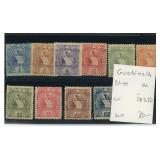 Guatemala Stamps #31-41 Mint H