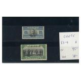 Crete Stamps #83-4 Mint H