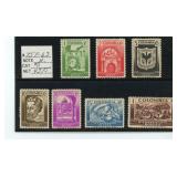 Colombia Stamps #457-63 Mint H
