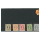 Curacao Stamps #19-23 Mint H
