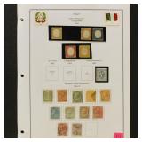 Italy Stamps 1862-1928 Used & Mint collection on p