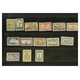 Colombia Stamps #421-434 Mint NH with some toning