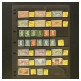 France Stamps #121//294 Mint H & NH Group on Page
