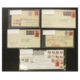 US Postal History F & FA Issues on Cover, 2 #F1 Re