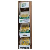 Minions Tic-Tac advertising display with sealed Ti