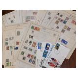 British Commonwealths Stamps Used and Mint Hinged