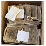 US Stamps Used Accumulation 1860s-1980s, sorted by