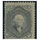US Stamp #78 PSE Certificate stating it is "genuin