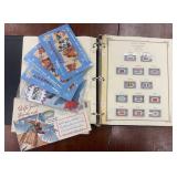 US Stamps 1930s-1970s Mint Hinged in album, with a