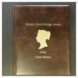 Great Britain Stamp #1 Used Penny Black with major