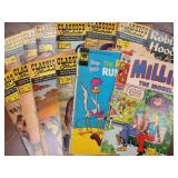Comic Books 12 Mostly Classics Illustrated Later e