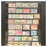 Hong Kong Stamps 1920s-1990s Mostly Used on Vario
