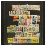 Qatar Stamps Mint NH on page plus a few Mint Hinge
