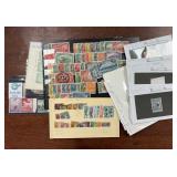 Worldwide Stamps on dealer cards includes Bahamas,