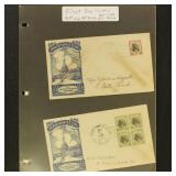 US Stamps #832-834 First Day Covers, $5 with cache