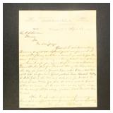 Confederate Brig. General John B Clark Jr autograp