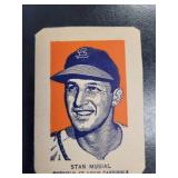 1952 Wheaties Stan Musial Baseball Card Hand-Cut B