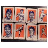1952 Wheaties Hall of Fame Baseball Cards 8 differ