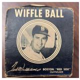 Ted Williams Wiffle Ball in original box, lid sepa