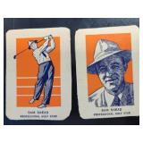 1952 Wheaties Sam Snead Golf Cards Hand-Cut Portra