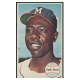 Hank Aaron 1964 Topps Giant Baseball Card, sharp a