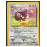 Eevee 1999 Pokemon Card, fresh and attractive exam