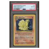 1999 Pokemon Game Card TCG #12 Ninetales Holo Shad