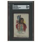 1910 Indian Silks S67 "Grey Eagle" American Indian
