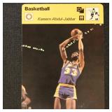 1977 Kareem Abdul-Jabbar Sportscaster Basketball C