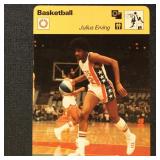 1977 Julius Erving (Dr. J) Sportscaster Basketball