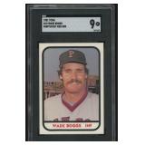 Wade Boggs Pre-Rookie 1981 TCMA Baseball Card Grad