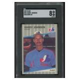 Randy Johnson Marlboro Ad variety 1989 Fleer Baseb