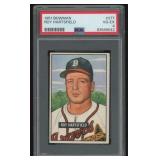 Roy Harsfield 1951 Bowman Baseball Card #277 PSA G