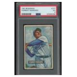 Forrest Burgess 1951 Bowman Baseball Card #317 PSA