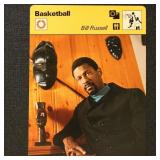 1977 Bill Russell Sportscaster Basketball Card, Ha